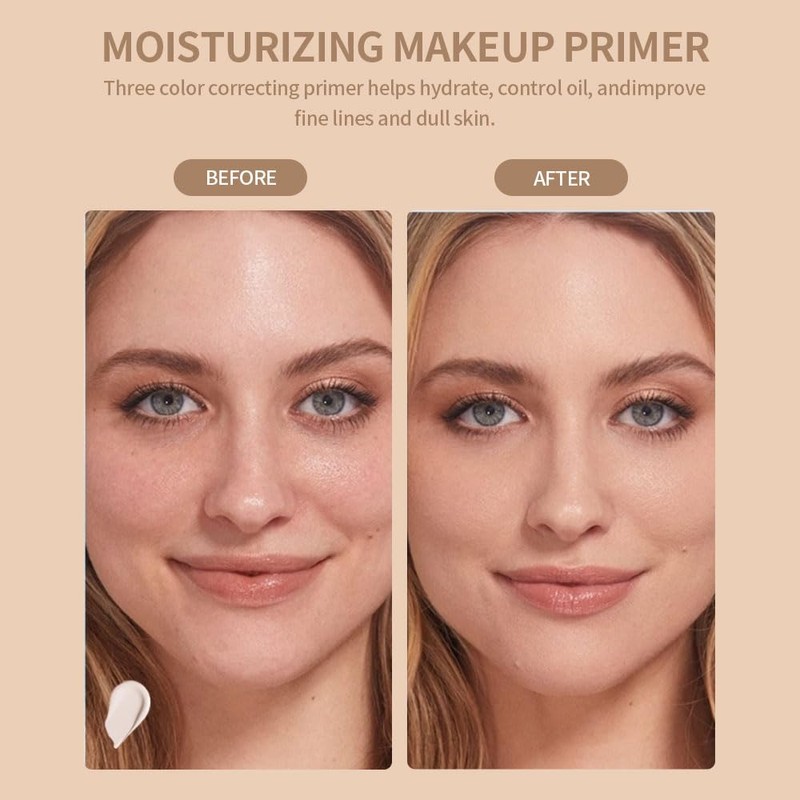 WAJJYM Face Primer,Primer for Face before Makeup,Infused SHEA BUTTER Niacinamide