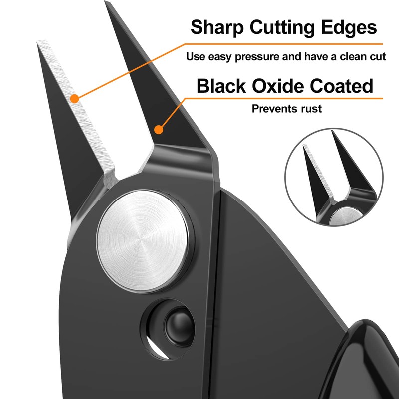 BOENFU Small Wire Cutter Jewelry Wire Cutters Zip Tie Cutters