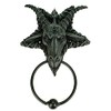 Joh. Vogler GmbH Baphomet Demon Door Knocker, Polyresin, Black, 1