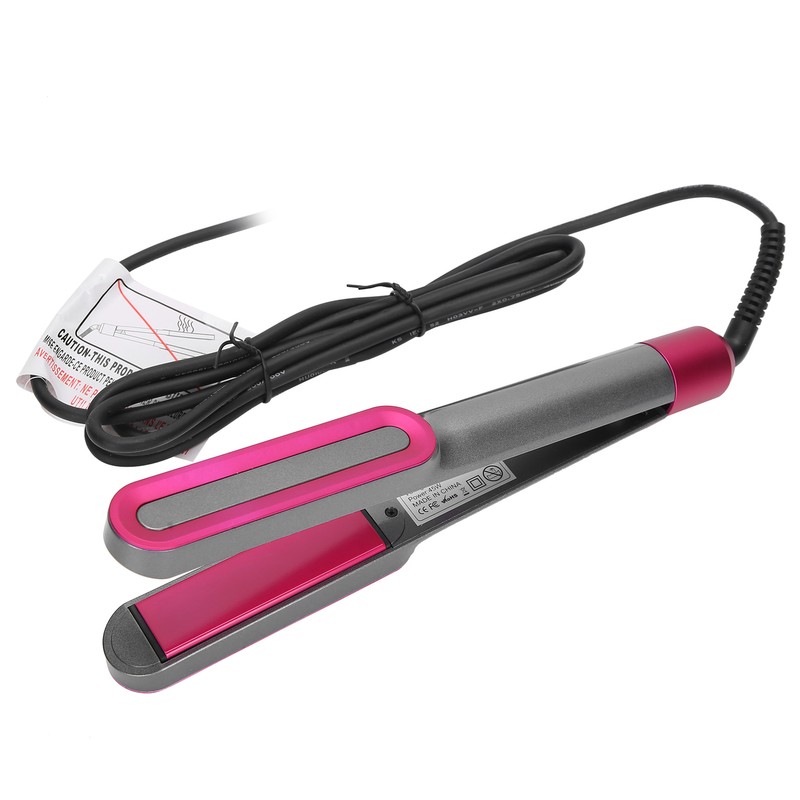 Hair Curler Straightener Dual Use Ceramic Barrel Adjustable Temperature Hairstyling