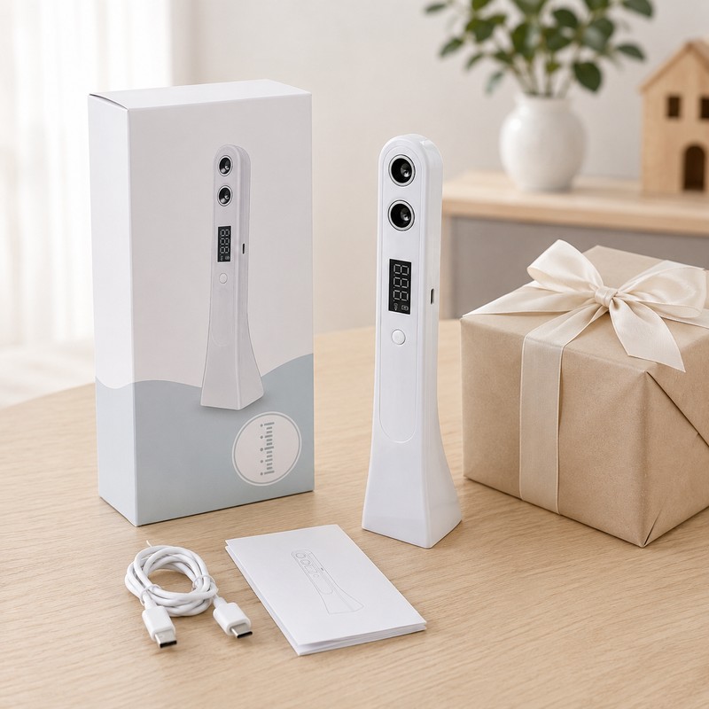 Portable Ultrasonic Height Measuring Device for Kids & Adults –