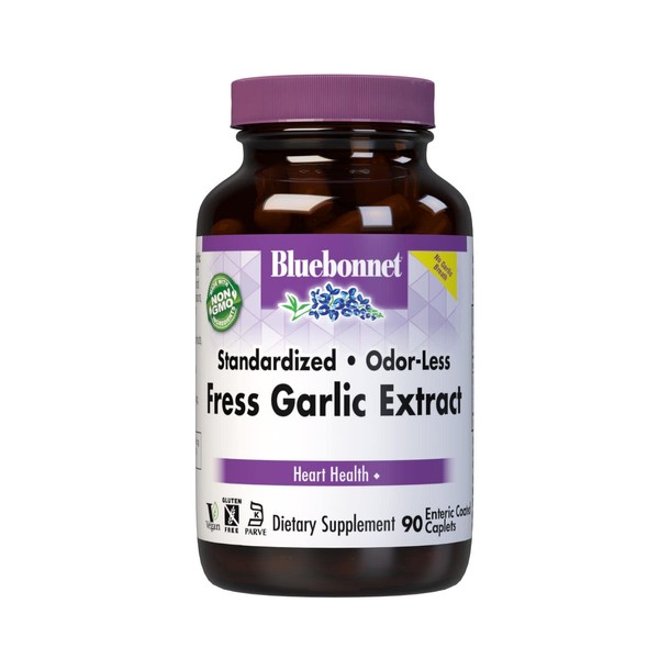 BlueBonnet Standardized Fresh Garlic Extract Supplement, 90 Count
