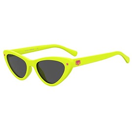 Chiara Ferragni Cf 7006/s Sunglasses, 40G/IR Yellow, 53