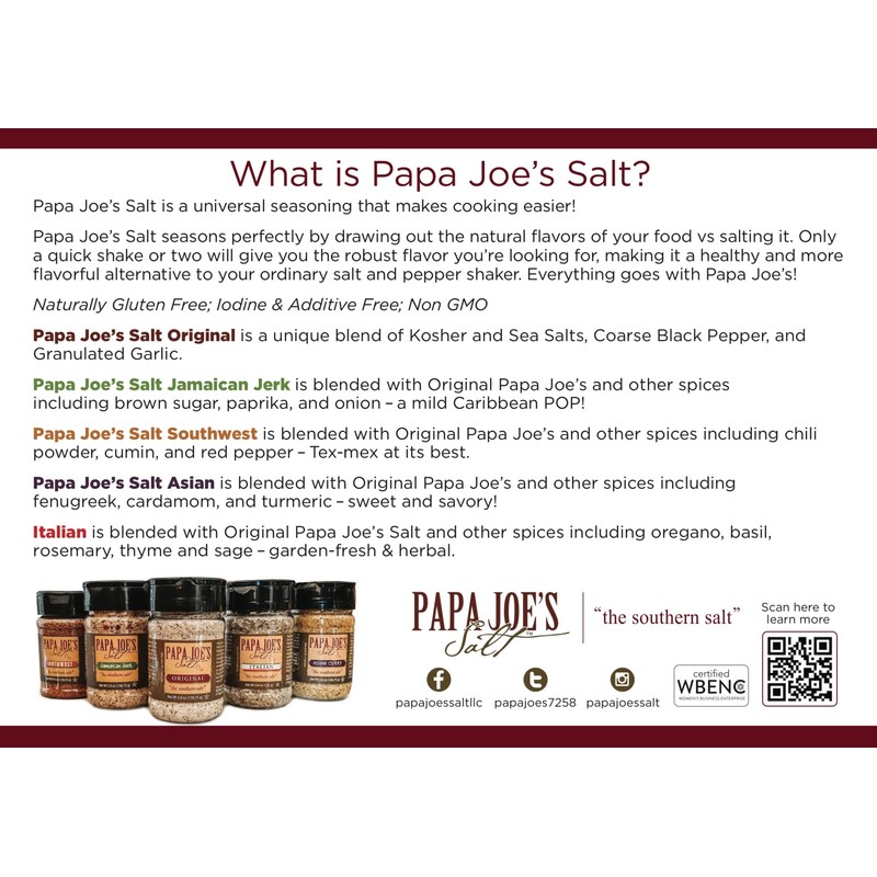 Papa Joe's Salt, LLC (Southwest, 5.6 oz)