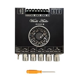 Snblzhef -Dam L1 Bluetooth Power Amplifier Board Stereo 2X220W+350W Bluetooth 5.0 Digital Power Audio Amplifier Module B