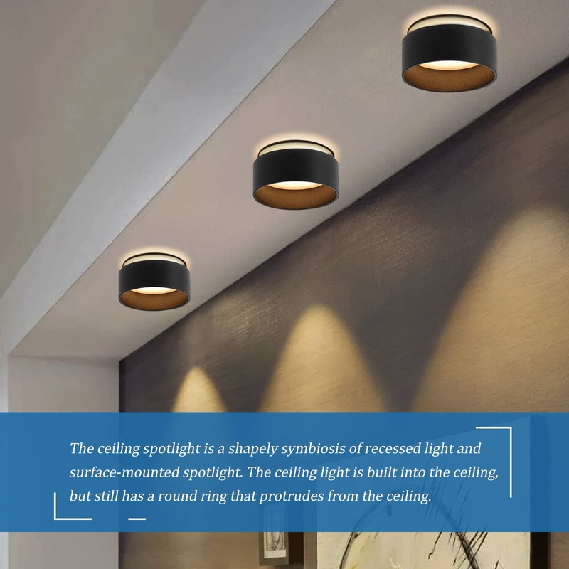 KYOTECH LED Ceiling Spotlight with Indirect Light Including 5 W