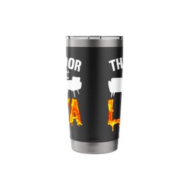 The Floor is Lava Boys Girls Playtime Stainless Steel Insulated Tumbler