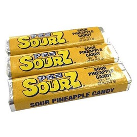 PEZ Sour Pineapple Candy Refills .29 oz. - 1 LB Bulk Bag