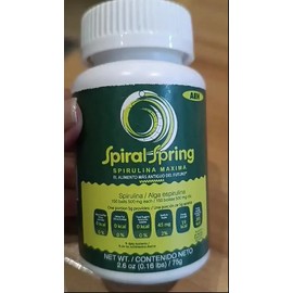 Alga Espirulina Orgánica Kosher Vegan 100 Orgánica Bote 75g                                                                                           