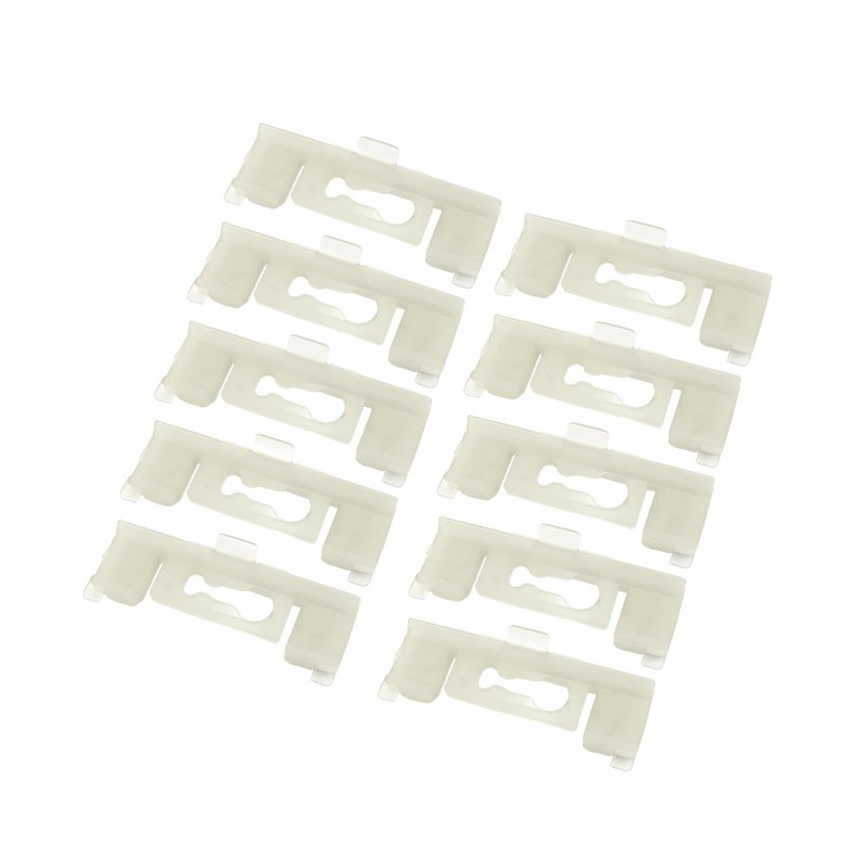 UINIEBOOM Truck Tailgate Tail Gate Moulding Molding Trim Clips, 10pcs