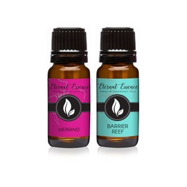 Eternal Essence Oils 2 Pack 10ml Premium Fragrance Oil - Mermaid & Barrier Reef - for Candle, Soap Making, Aromatherapy, Diffusers, Home Care, & Humidifiers