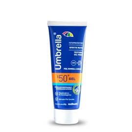 Umbrella Gel SPF 50+ | Protector solar | Para Piel Normal y Grasa | Filtros UVA/UVB de Amplio Espectro | Tubo con 60