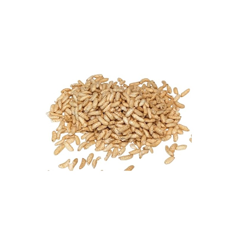 Organic Puffed Brown Rice, Non-GMO, Gluten-Free Whole Grain Snack, Toasted