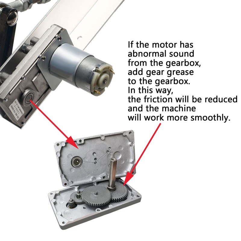 JQDML UPGRADED VERSION Strong Higher Torque Motor Max Torque 40