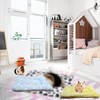 3 Pcs Small Animal Plush Bed Warm Fluffy Kitten Puppy