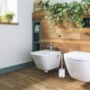 2 x Toilet Brush Holder Plastic Toilet Brush Holder with