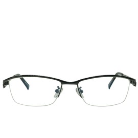 [OTC.web] 002MN Blue Light Cut Date Glasses, Men's, Stylish, Metal, Nairole, Little Evil, Gunmetal GM