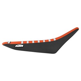 Enjoy MFG 2001-2006 KTM SX-SXF JDR  gripper seat cover  BLACK/ORANGE/W