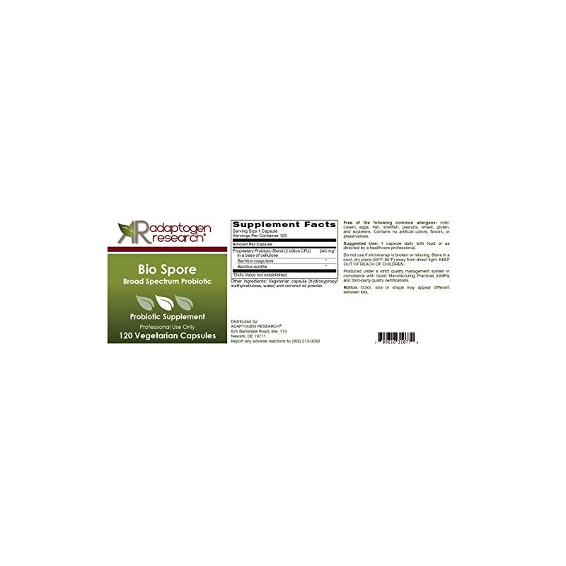 Bio Spore Broad Spectrum Probiotic | Soil-Based (SBO) & Shelf-Stable