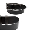 Zerimar Men's Belt Suit Belt Natural Leather Belt 37 mm