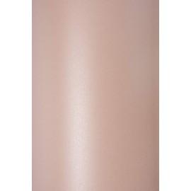 Netuno Sirio Pearl Misty Rose Fine Paper with Pearlescent Pink DIN A5 148 x 210 mm 125 g for Christmas Wedding Birthday Christening Anniversary Invitation Cards Pack of 10