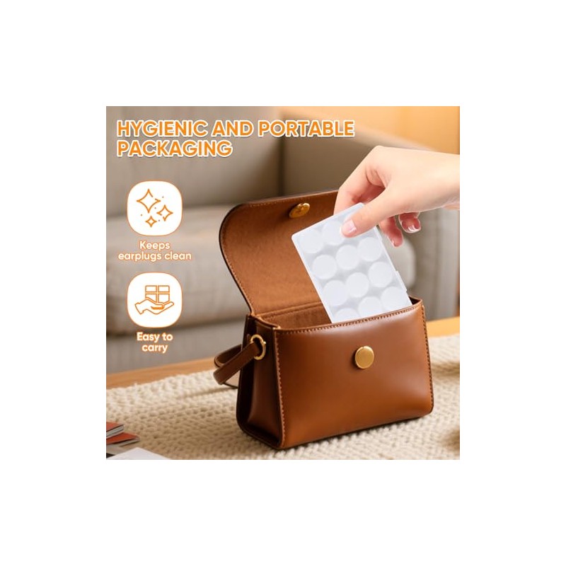 Tapones para los oídos de silicona suave moldeable - Paquete