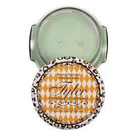 Tyler Glass Jar Candle Long Burning Scented Candle Pearberry Fragrance,Red Green,22 Oz (22oz)