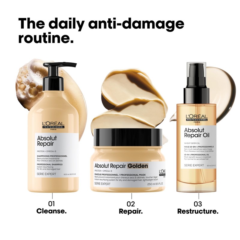 L'Oreal Serie Expert Absolut Repair Lightweight Golden Mask 250 ml