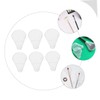 Healvian 6pcs Makeup Brush Cover for Fan Shaped Highlighter Brushes