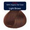 Radico Organic Hair Colour - Light Brown, 100g