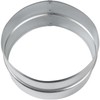 Vent Systems 8'' Inch Galvanized Steel Duct Connector - Round