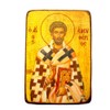 Wooden Greek Christian Orthodox Wood Icon of Saint Eleftherios / A0