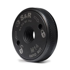 S&R S&R Schnellspannmutter M 14 in Industrie-Qualit?t, Schnell Spannmutter fr alle Winkelschleifer von AEG, Black & Decker, Dewalt, Flex, Hitachi, Metabo, Makita uvm