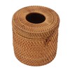 Rectangular Rattan Tissue Box Cover Rattan Woven Tissue Box Holder