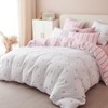 Tospass White Bed Linen 200 x 220 cm Girls -