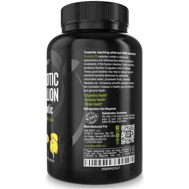 Probiotics for Women and Men - 11 strains - 50