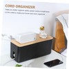 Gatuida Charging Cable Storage Box Cable Management Box Cord Organizer