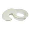 My Cable Mart 2IN CUT-HOLE SIZE White Round Wire Management
