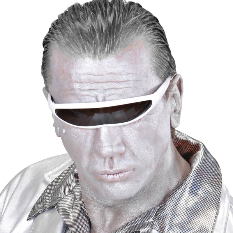 Brille Future Space Zukunft Robocop WeiÃ?