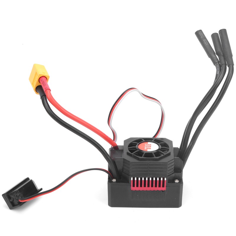 SURPASSHOBBY 80A Waterproof Brushless ESC with XT60 Plug for 1/0