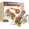 Livevie3D Wooden Catapult Kit STEM Toy for Kids, Includes Panels,