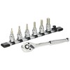 Tone HHCH3080 Hexagon Socket Wrench Set with Holder 0.3 inch