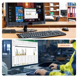 Dell OptiPlex 5050 Micro Form Factor PC Computer, Intel Core i5-7600T, 16GB DDR4, 1TB SSD, Windows 10 Pro (Renewed)