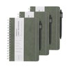 OnMove Spiral Notebooks Journal for Women Men 3 Pack Bulk