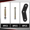 CROSSDESIGN 2" Shackle Relocation Lift Kit Front & Rear Compatible