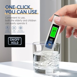 NATFORTREE 4-in-1 Digital TDS Meter – Water Quality Tester | EC, Temperature (℃/℉) & 0-9999 ppm for Drinking Water, Aquariums & RO-RODI Systems (White)