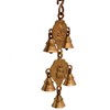 Purpledip Campana Ganesha Lakshmi para colgar en la pared (10767)