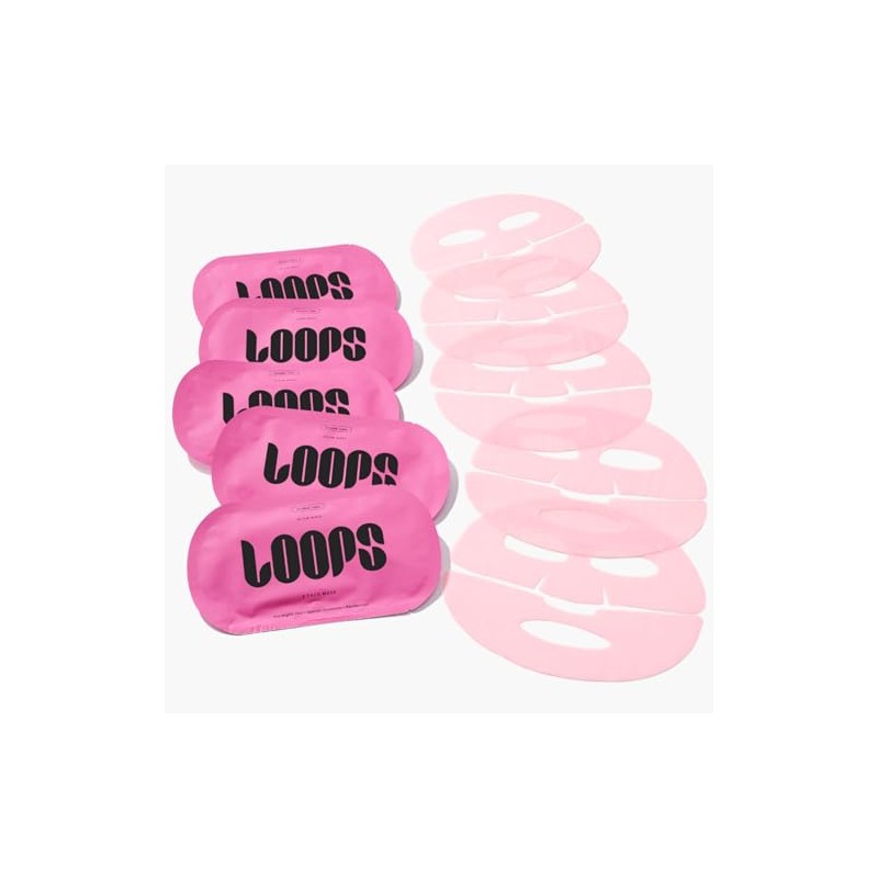 LOOPS DOUBLE TAKE - Glow Hydrogel Face Mask - Calms
