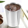 SOLUSTRE Stainless Steel Water Tumbler Cup for Bathroom and Home