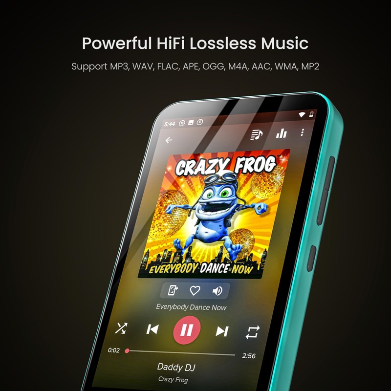 TIMMKOO 80GB Kids MP3 Player with Bluetooth, Pre-Installed Spotify, Spotify